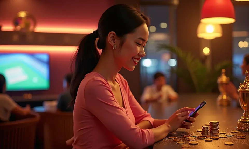 Mobile casino lobby
